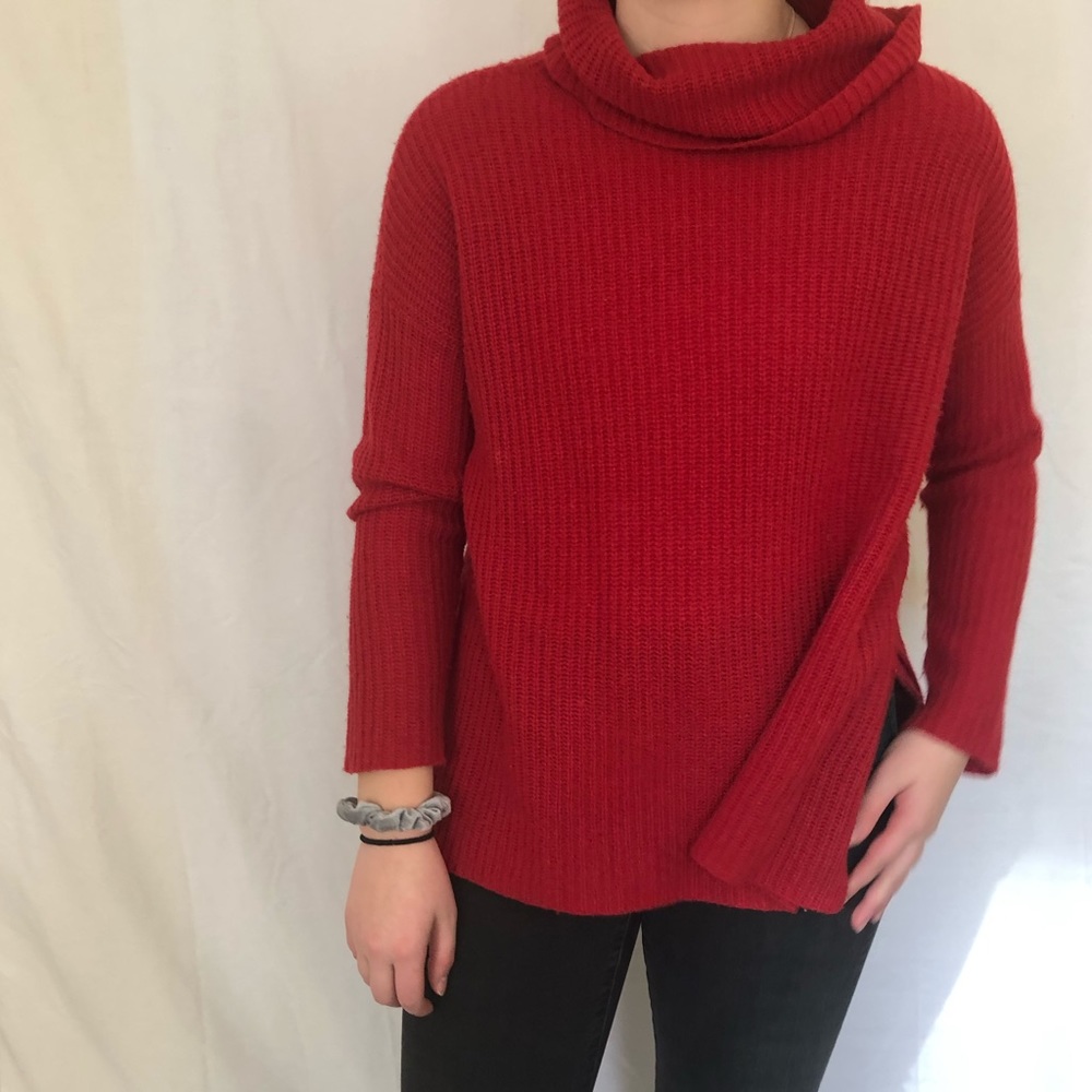 EILEEN FISHER COWL NECK SWEATER